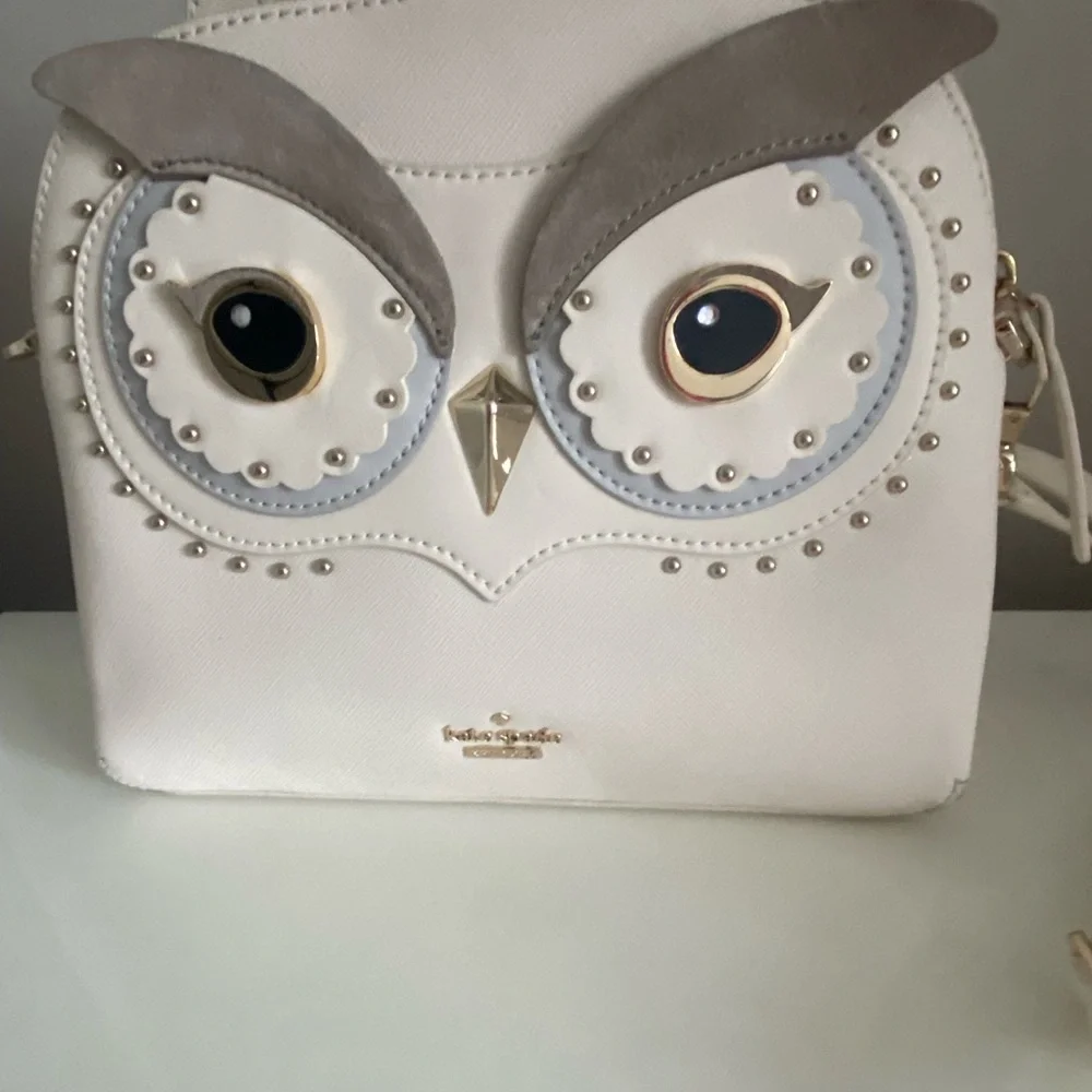 Kate Spade Star Bright Owl Lottie Bag PXRU8339 Satchel - Picture 5 of 9